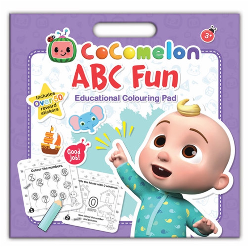 ABC Educational Colouring Pad | Paperback Book