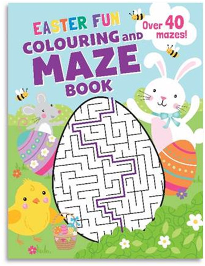 Easter Fun Maze Book | Paperback Book