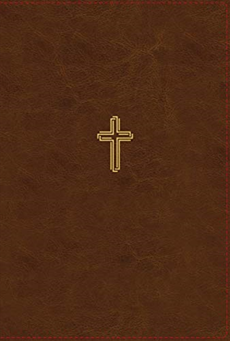 Nasb, Thinline Bible, Leathersoft, Brown, Red Letter, 1995 Text, Thumb Indexed, Comfort Print/Product Detail/Religion & Beliefs