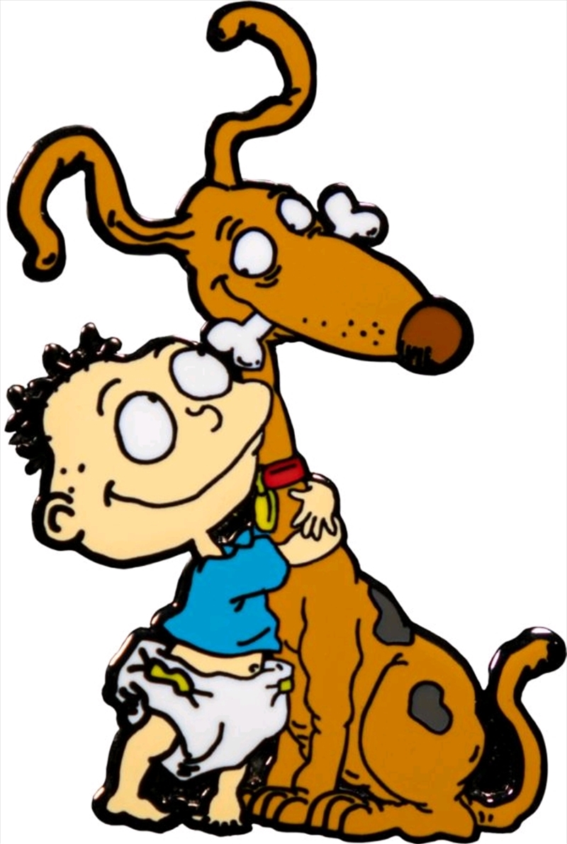 Rugrats - Tommy & Spike Enamel Pin/Product Detail/Buttons & Pins