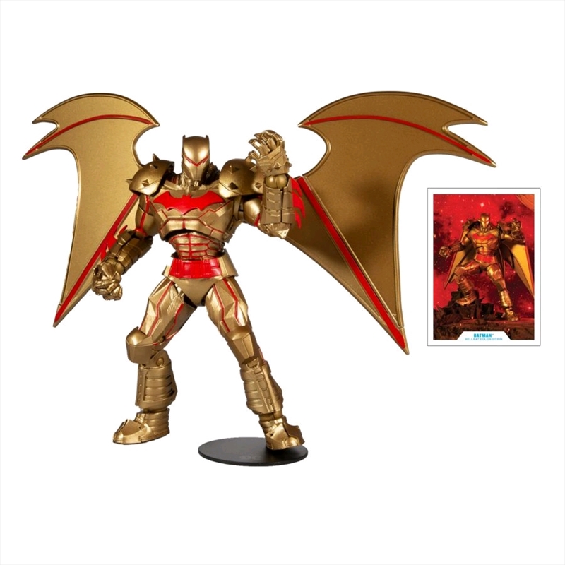 Batman - Hellbat Lunar New Year Gold Edition 7" Action Figure/Product Detail/Figurines
