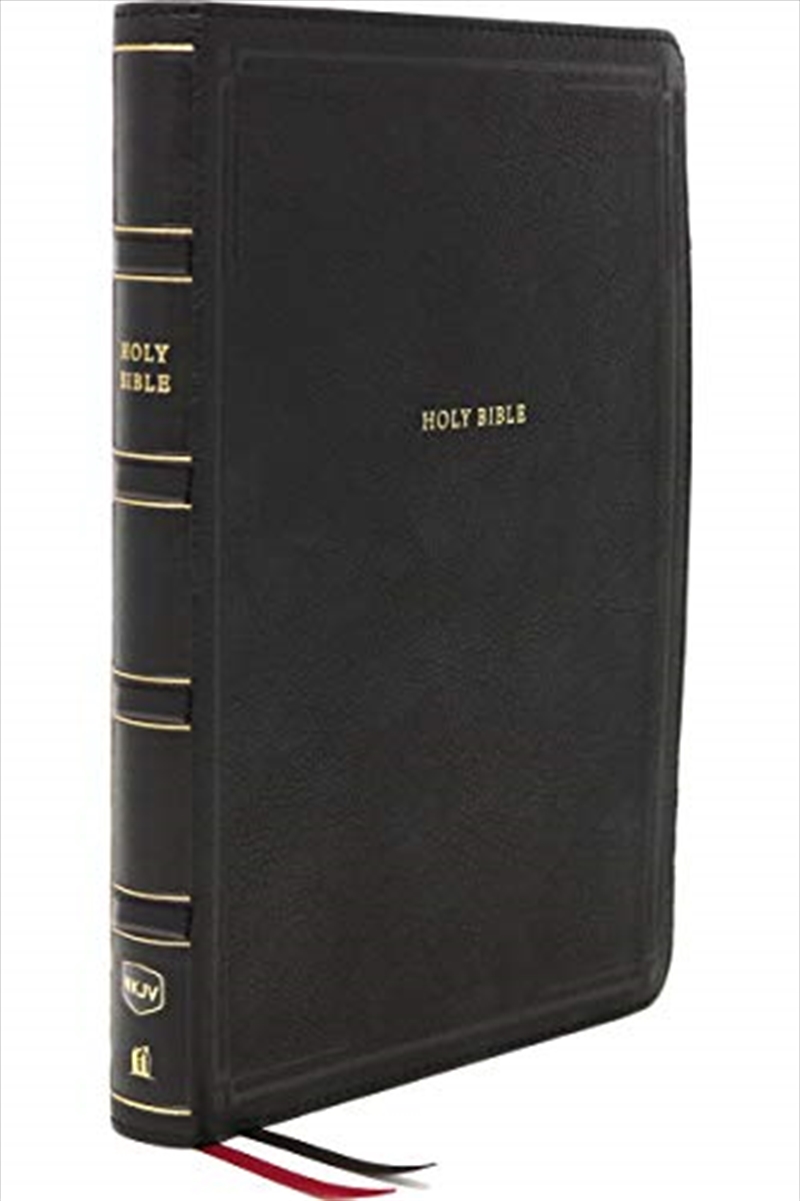 NKJV, Deluxe Reference Bible, Center-Column Giant Print, Leathersoft, Black, Red Letter, Comfort Pri/Product Detail/Religion & Beliefs