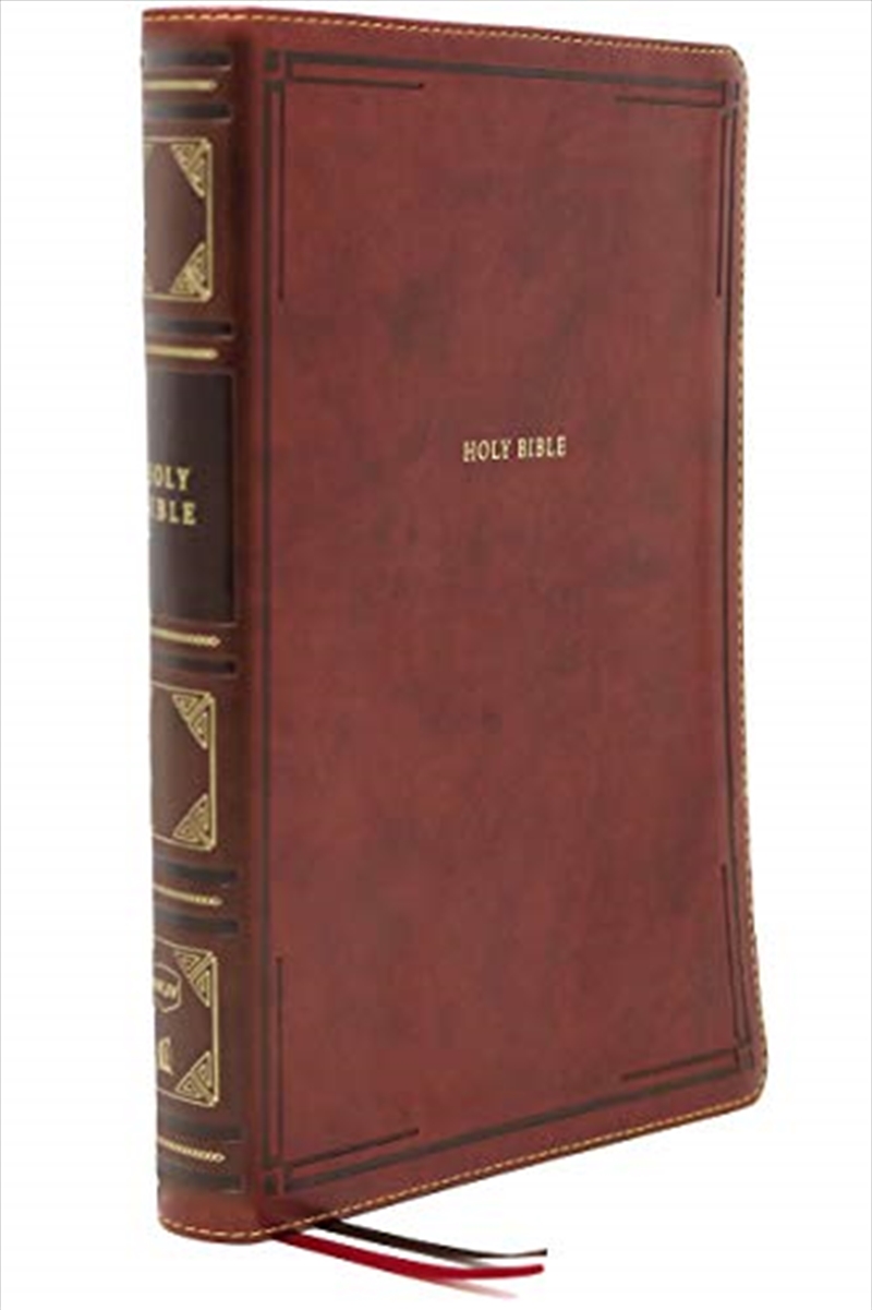 NKJV, Reference Bible, Super Giant Print, Leathersoft, Brown, Red Letter, Comfort Print: Holy Bible,/Product Detail/Religion & Beliefs