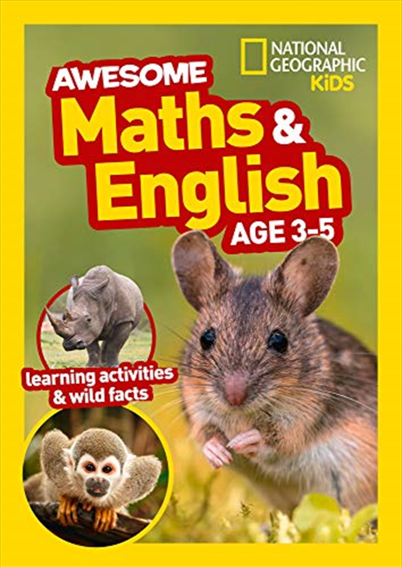 Awesome Maths and English Age 3-5/Product Detail/Family & Health