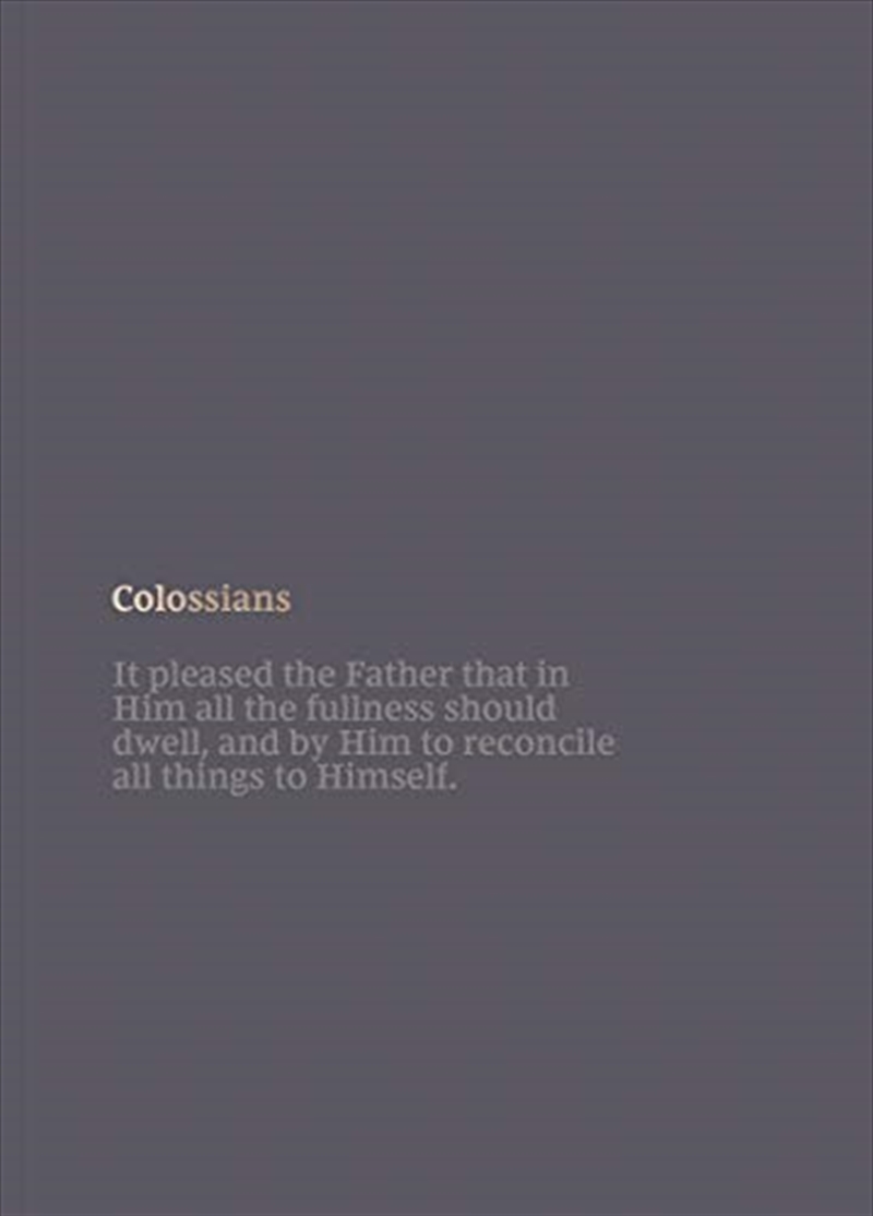 NKJV Bible Journal - Colossians, Paperback, Comfort Print: Holy Bible, New King James Version/Product Detail/Religion & Beliefs
