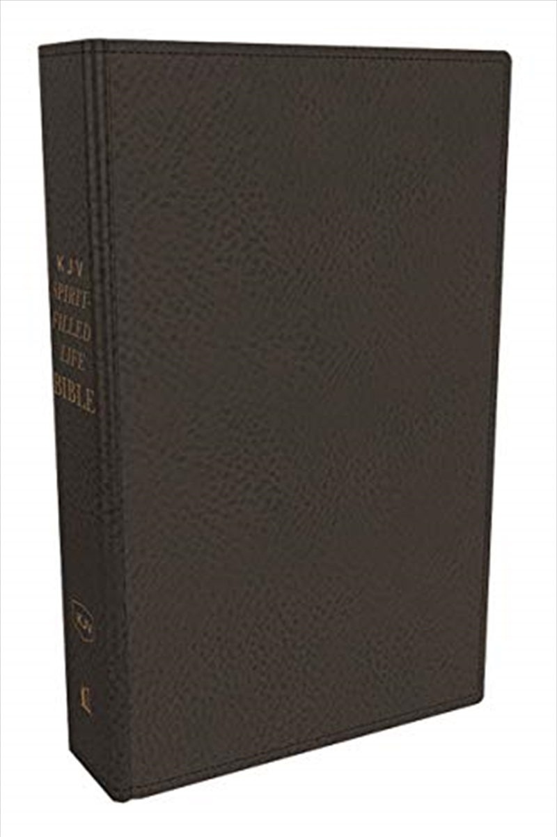 KJV, Spirit-Filled Life Bible, Third Edition, Genuine Leather, Black, Red Letter, Comfort Print: Kin/Product Detail/Religion & Beliefs