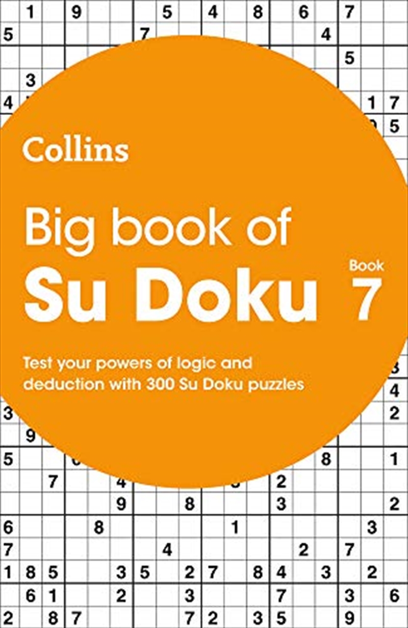 Big Book of Su Doku Book 7 | Paperback Book