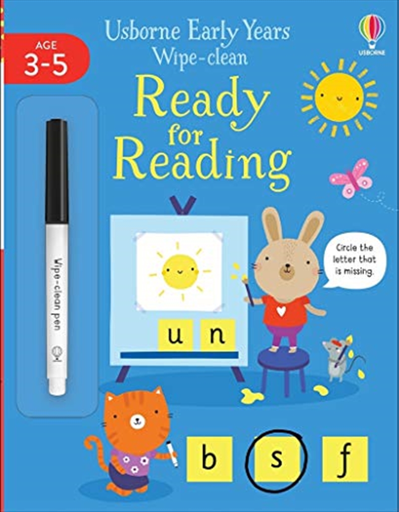 Wipe-Clean Ready For Reading/Product Detail/Kids Colouring