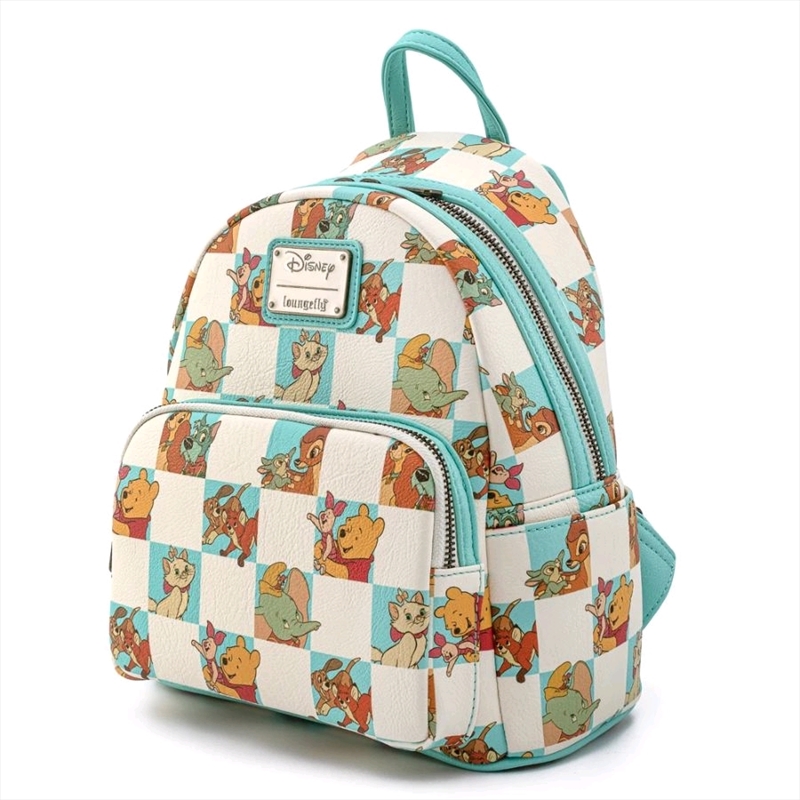 Loungefly - Disney - Mint Checker Mini Backpack | Apparel