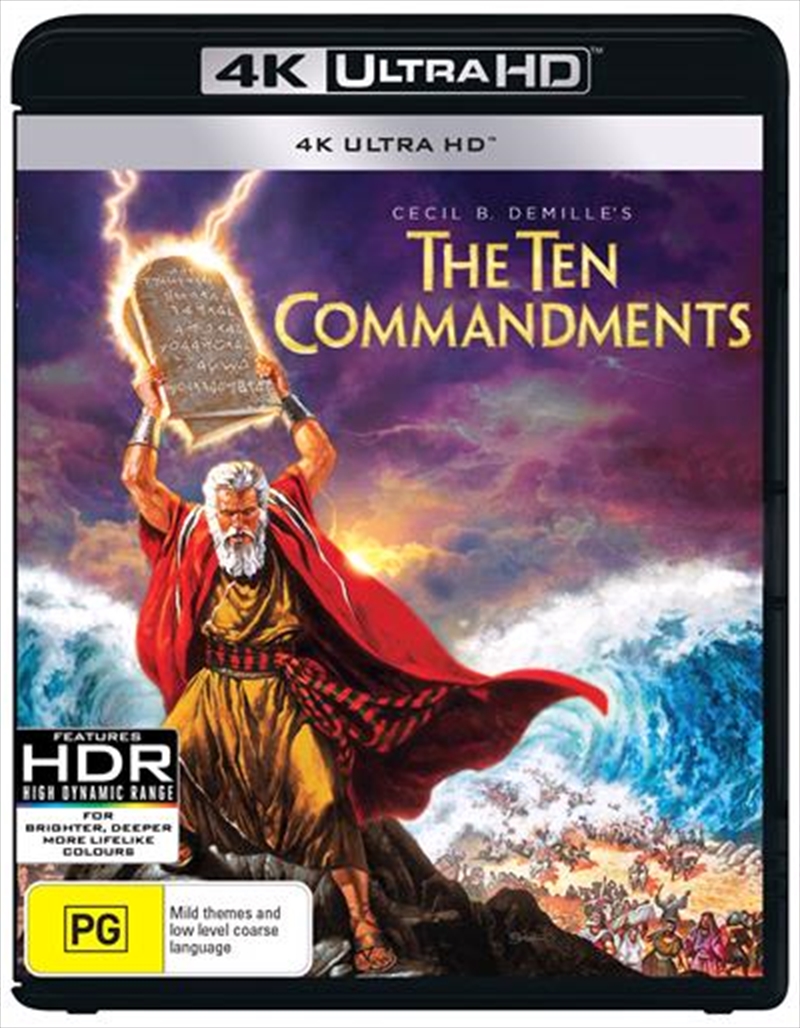 Ten Commandments  UHD, The/Product Detail/Drama