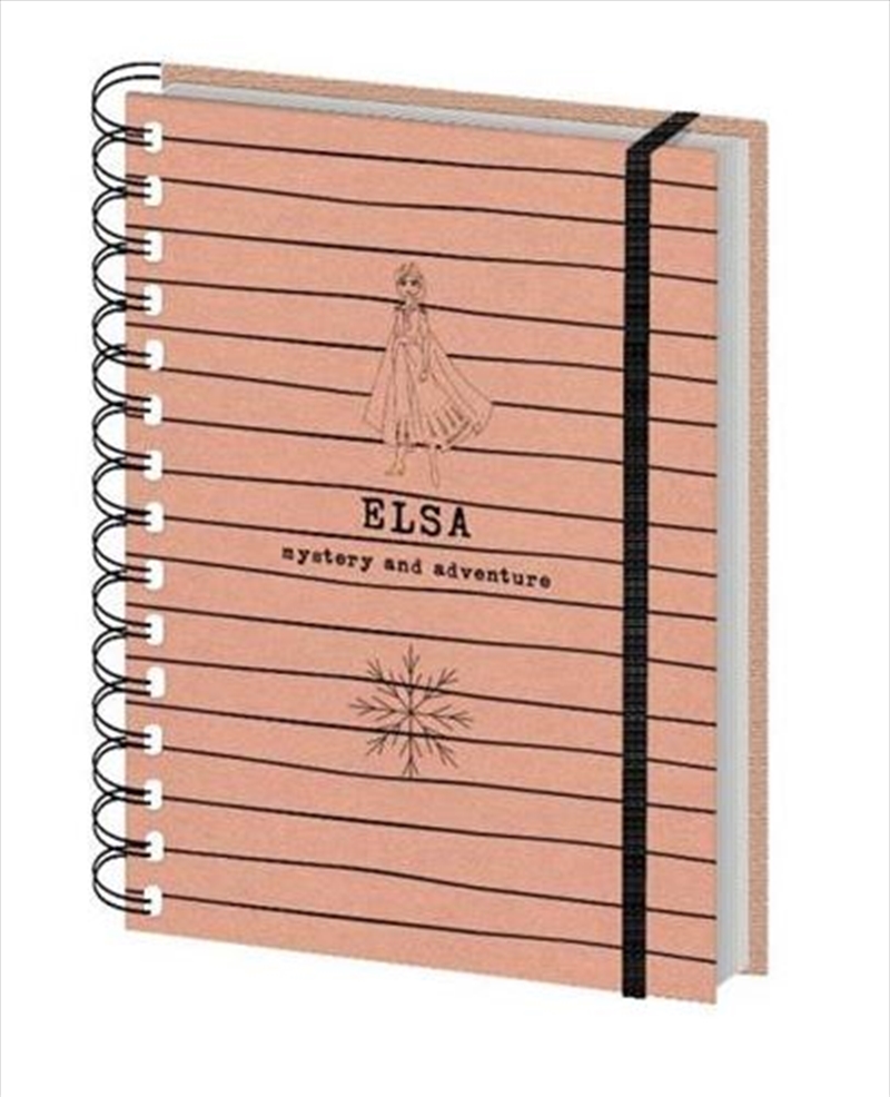Frozen II - Elsa Lined Paper Notebook/Product Detail/Notebooks & Journals