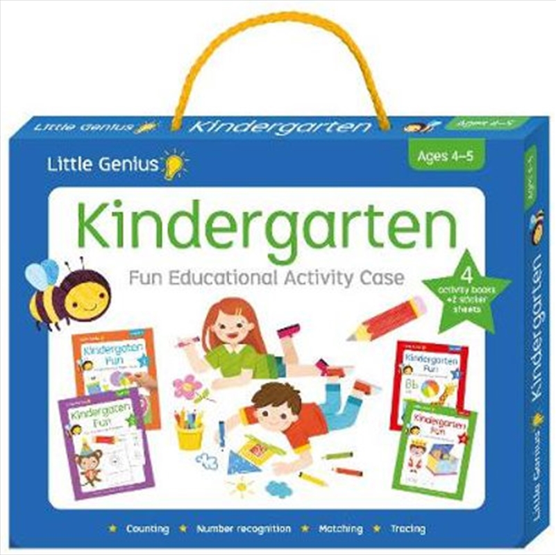Kindergarten Fun Educational Activity Case | Paperback Book