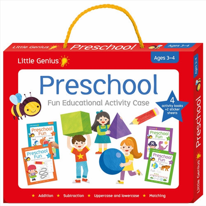 Activity Case - Preschool Little Genius | Paperback Book