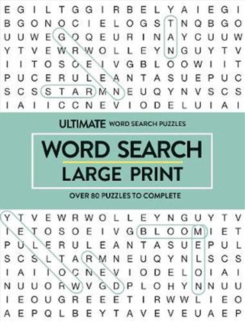 Word Search Ultimate Puzzles | Paperback Book