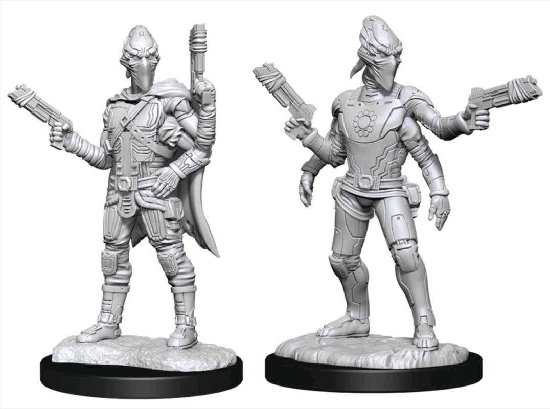 Starfinder - Deep Cuts Unpainted Miniatures: Kasatha Operative/Product Detail/RPG Games
