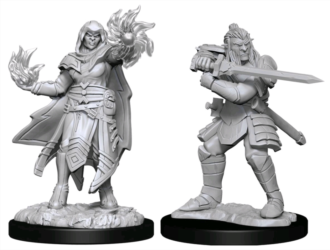 Dungeons & Dragons - Nolzur's Marvelous Unpainted Minis: Hobgoblin Fighter Male & Wizard Female/Product Detail/RPG Games