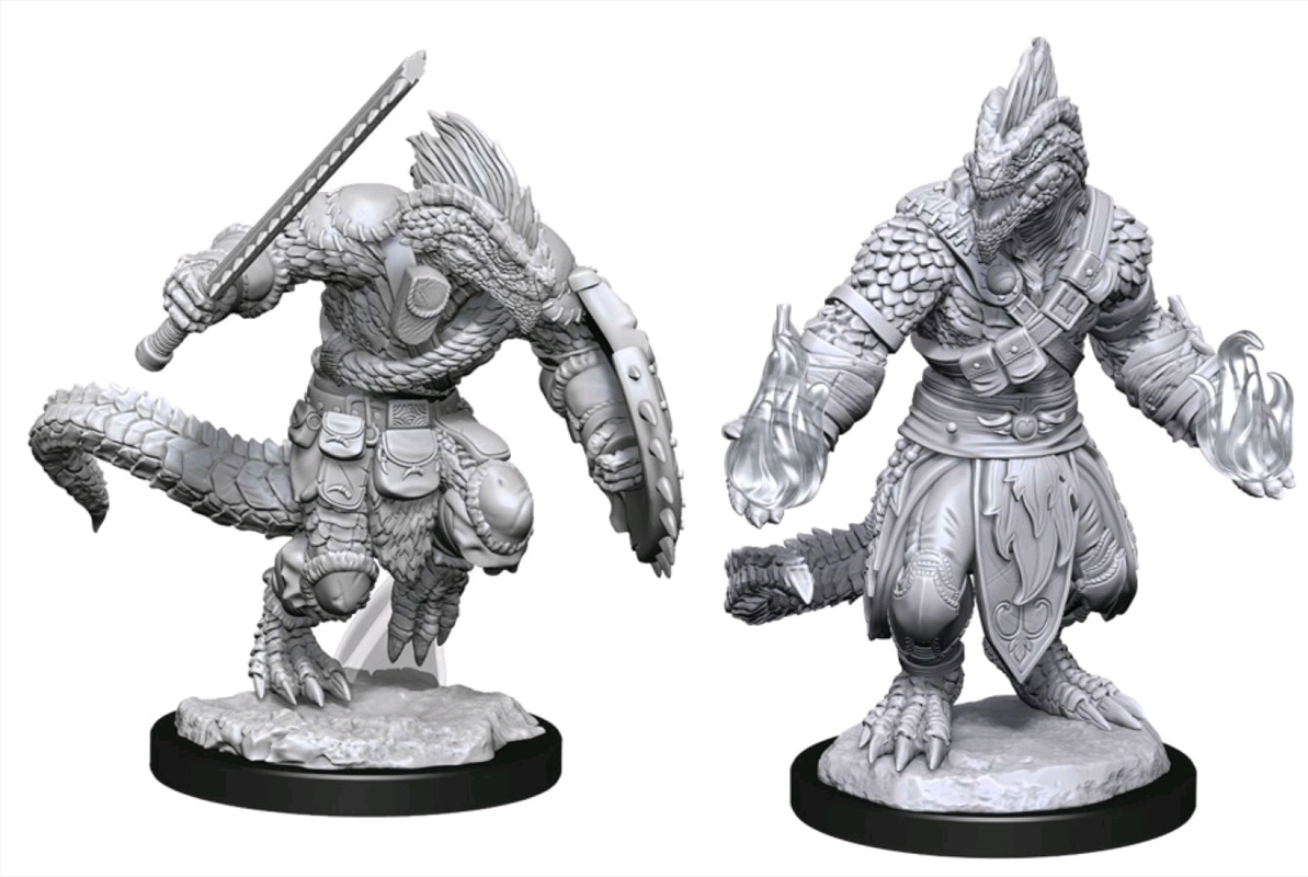 Dungeons & Dragons - Nolzur's Marvelous Unpainted Minis: Lizardfolk Barbarian & Cleric/Product Detail/RPG Games