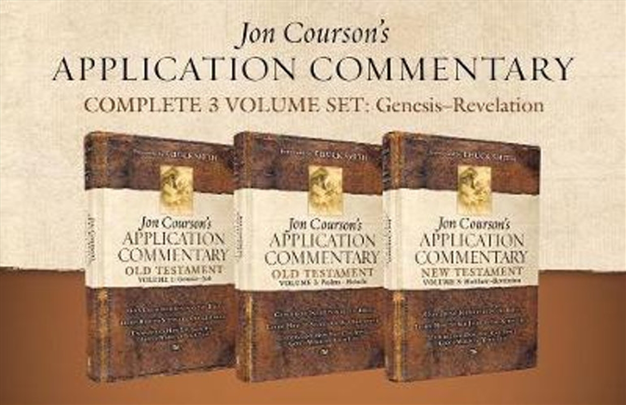 Jon Courson's Application Commentary, Complete 3-Volume Set/Product Detail/Religion & Beliefs