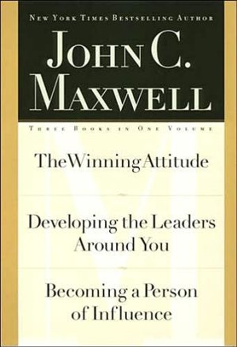 Maxwell 3-in-1 The Winning Attitude,/Product Detail/Business Leadership & Management