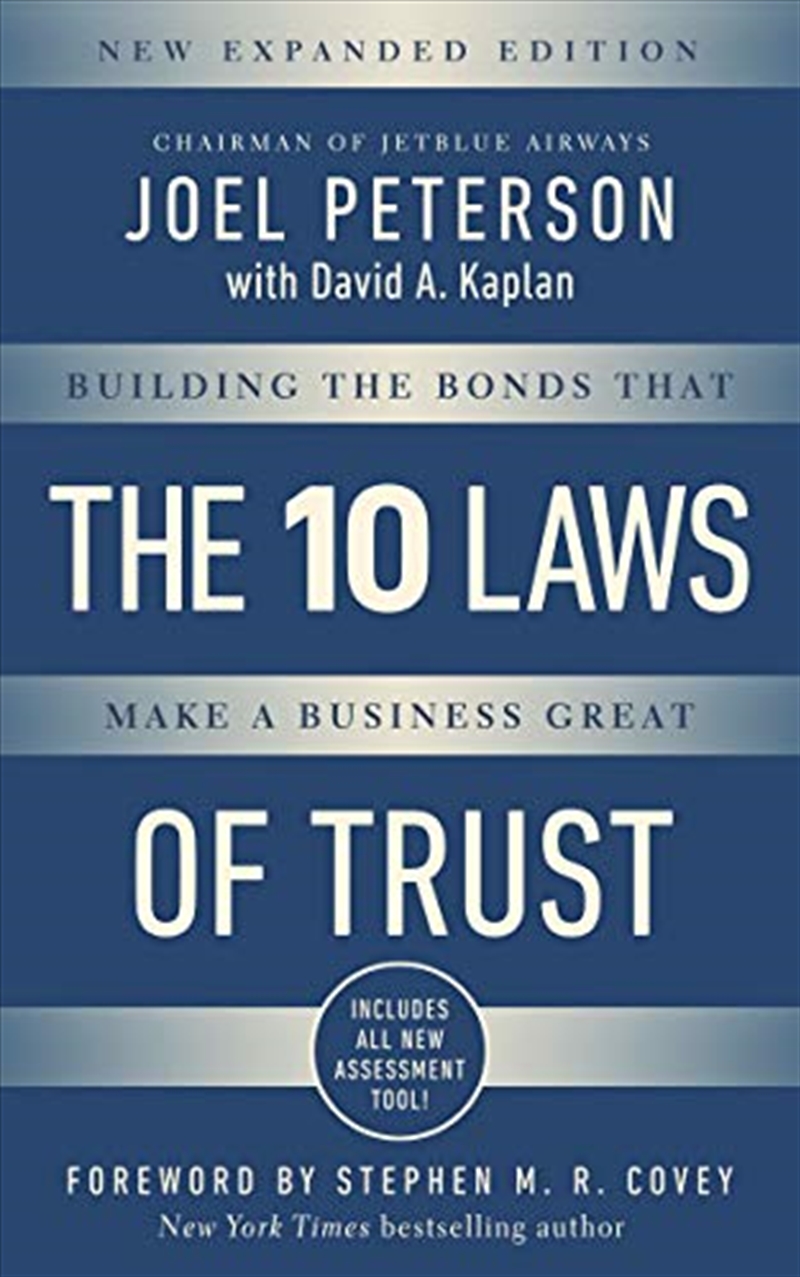 10 Laws of Trust, Expanded Edition: Building the Bonds that make a Business Great/Product Detail/Business Leadership & Management