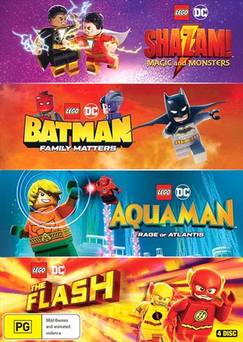 LEGO DC Super Heroes  4-Film Collection/Product Detail/Animated