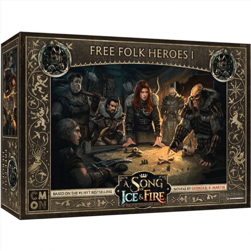 A Song of Ice and Fire TMG - Free Folk Heroes Box 1/Product Detail/RPG Games