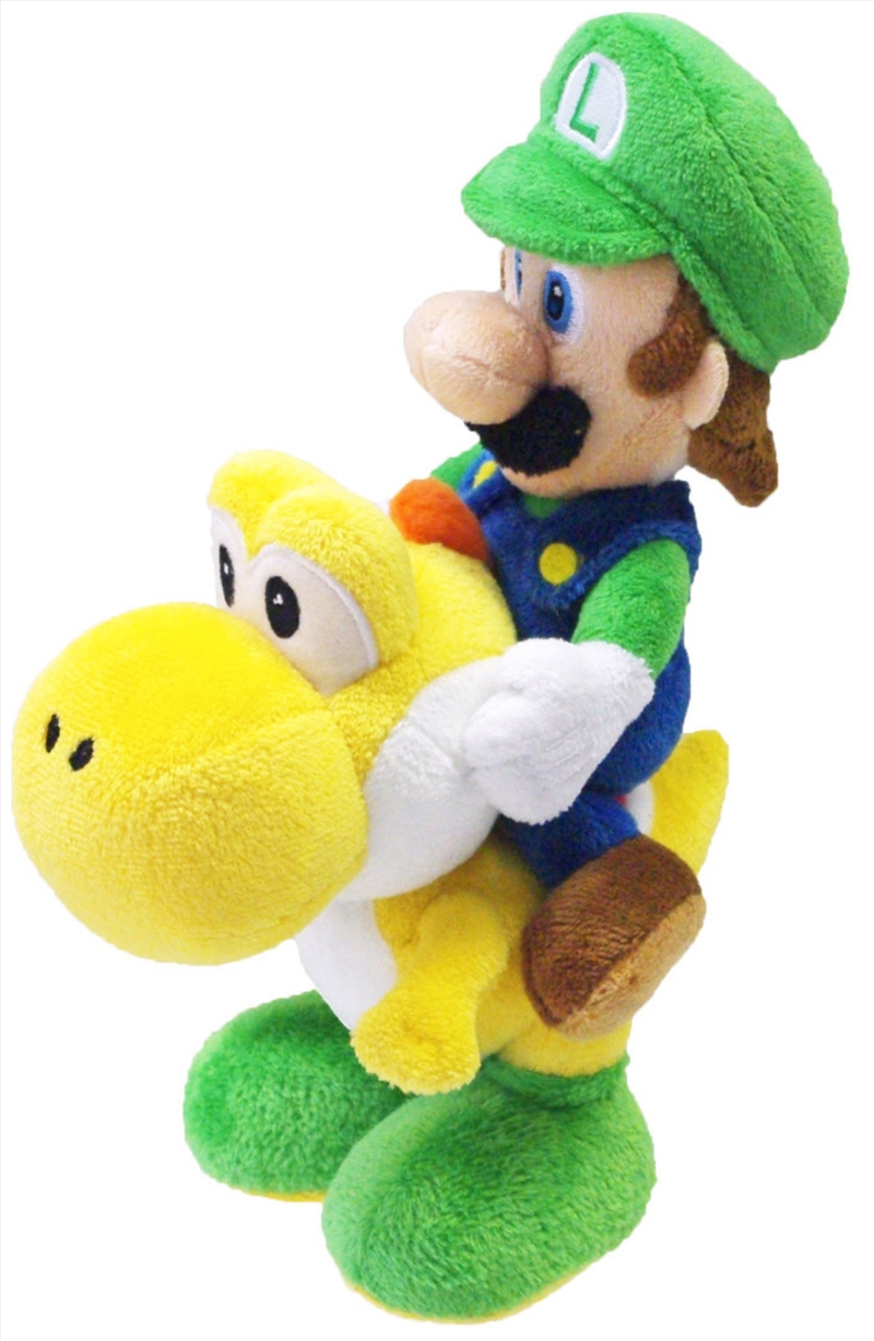 Super Mario Bros Plush Luigi Riding Yoshi 8'/Product Detail/Plush Toys