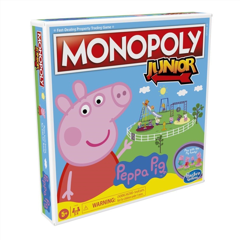 Monopoly Junior Peppa Pig Board Game, Board Games Sanity