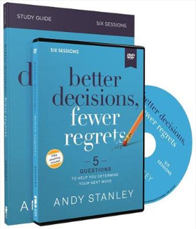 Better Decisions, Fewer Regrets Study Guide With DVD/Product Detail/Religion & Beliefs