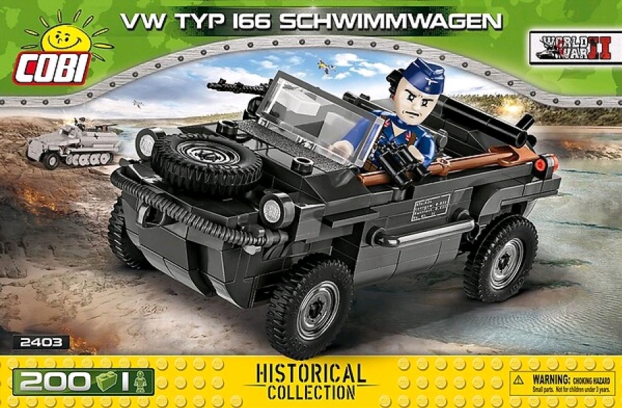 World War II - VW Typ 166 Schwimmwagen 200 pieces/Product Detail/Building Sets & Blocks