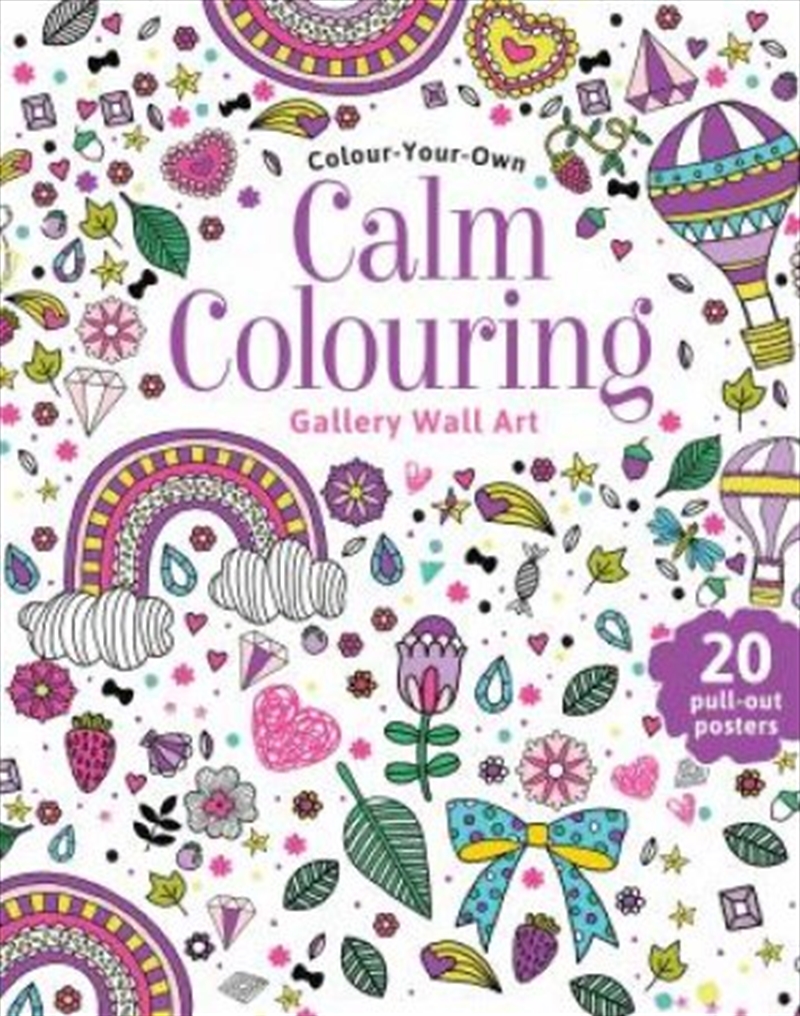 Calm Colouring Wall Art/Product Detail/Adults Colouring