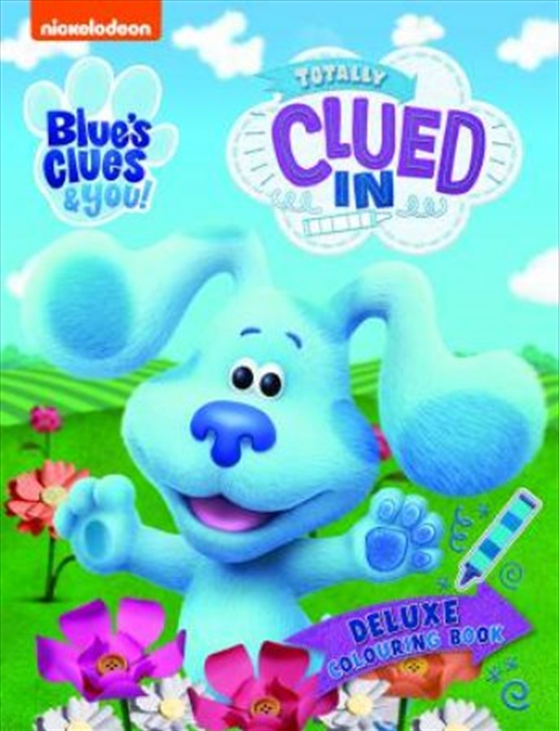 Blues Clues Deluxe Colouring | Paperback Book