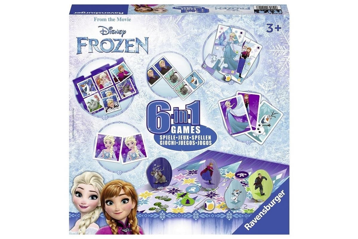 Disney Frozen - 6 In 1 Games/Product Detail/Board Games