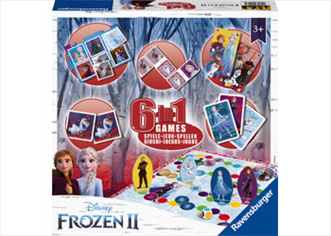Disney Frozen 2 - 6 In 1 Games | Merchandise