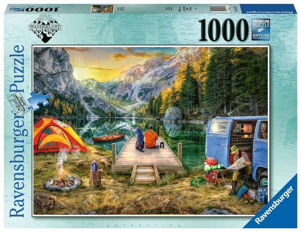 Wanderlust Calm Campsite 1000 Piece Puzzle/Product Detail/Art and Icons