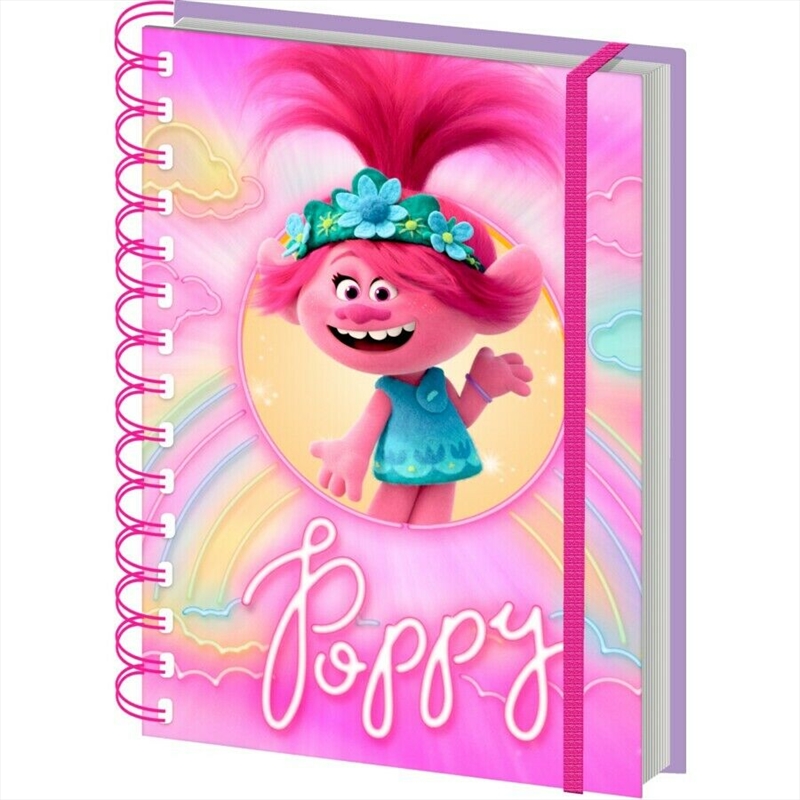 Trolls World Tour - Poppy Notebook | Merchandise