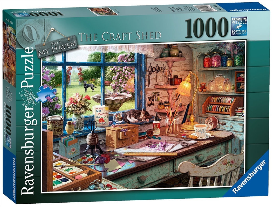 My Haven No 1 The Craft Shed 1000 Piece Puzzle/Product Detail/Nature and Animals