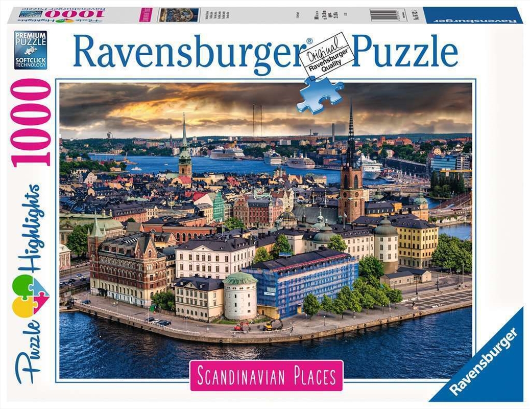 Stockholm Sweden 1000 Piece Puzzle | Merchandise