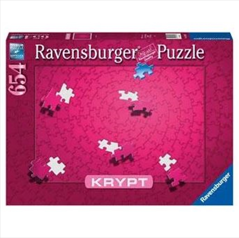 Krypt Pink Spiral 654 Piece Puzzle | Merchandise