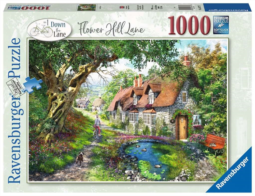 Flower Hill Lane 1000 Piece Puzzle | Merchandise