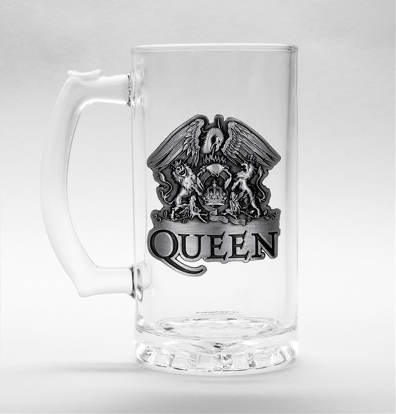 Queen Crest Stein Glass/Product Detail/Beer