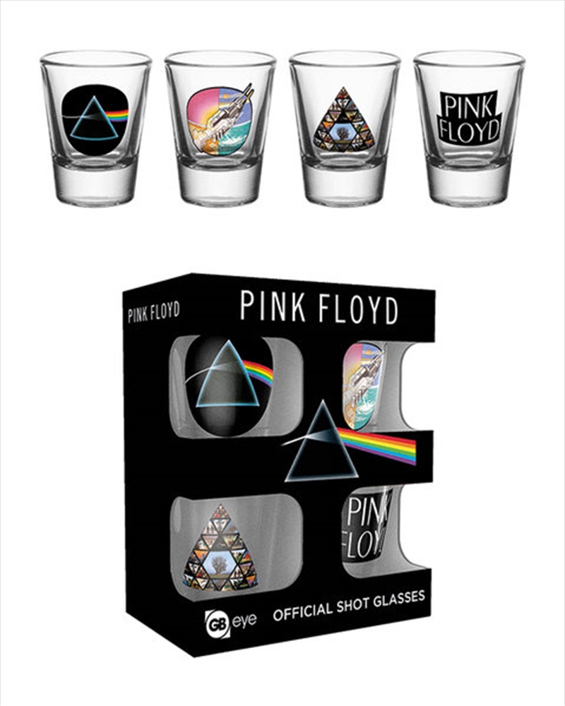 Pink Floyd Mix Shot Glasses/Product Detail/Flasks & Shot Glasses