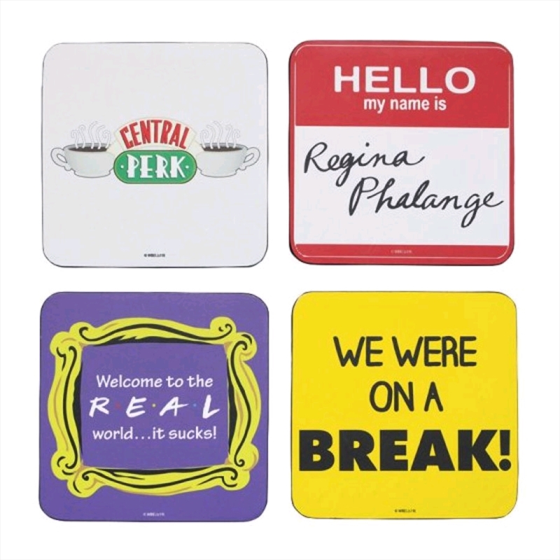 Friends - Quotes Coasters Set of 4 | Merchandise