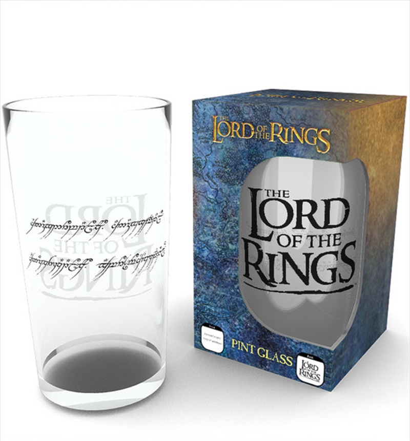 Lord of the Rings Ring Large Glass/Product Detail/Glasses, Tumblers & Cups