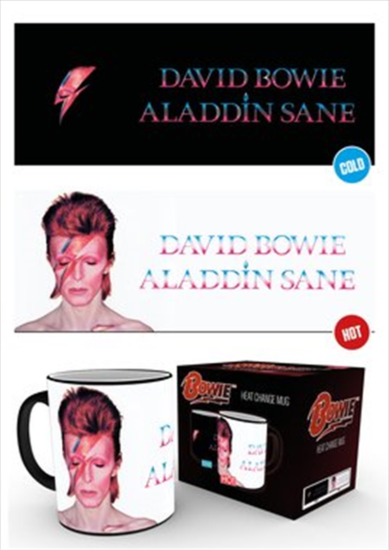 David Bowie Aladdin Sane HEAT CHANGING Mug/Product Detail/Mugs