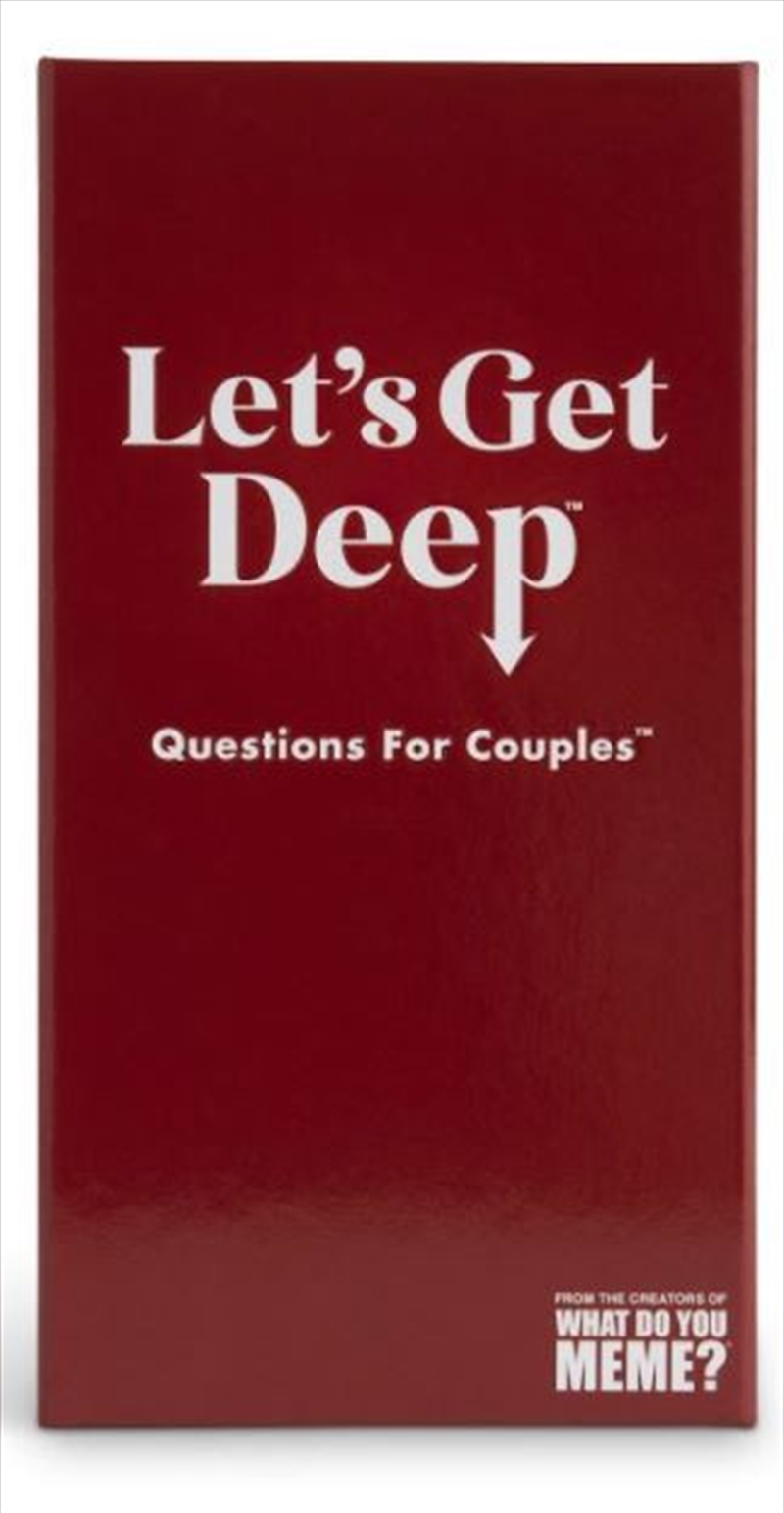 Let's Get Deep/Product Detail/Card Games