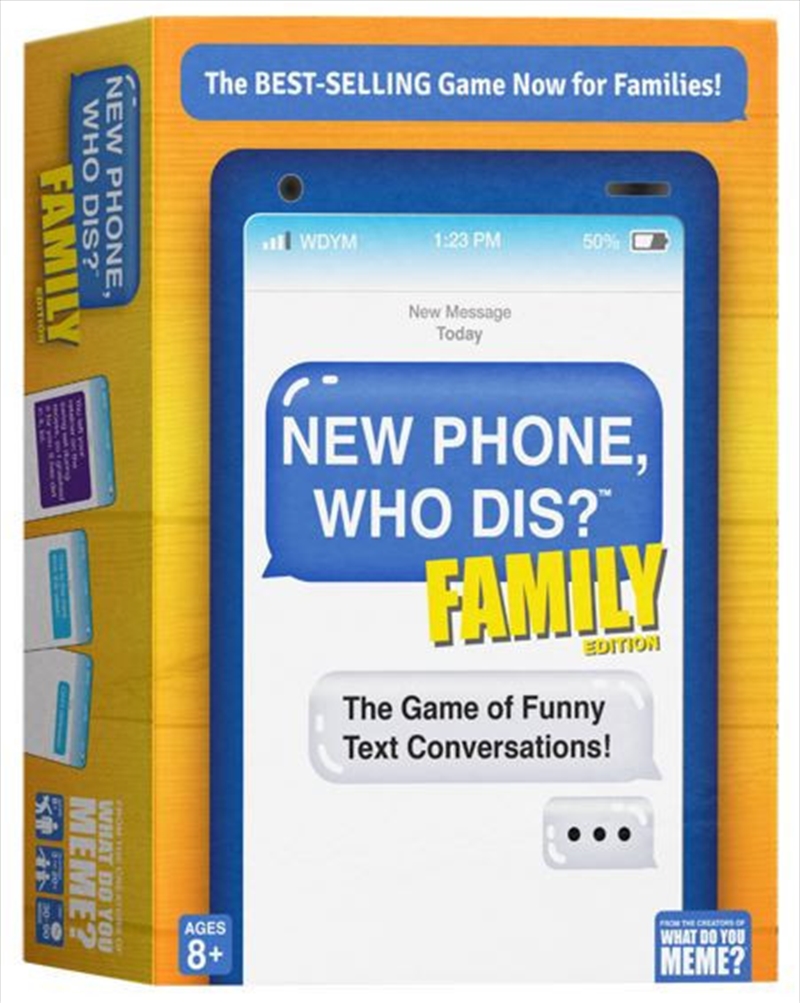 New Phone Who Dis? Family Edition/Product Detail/Card Games