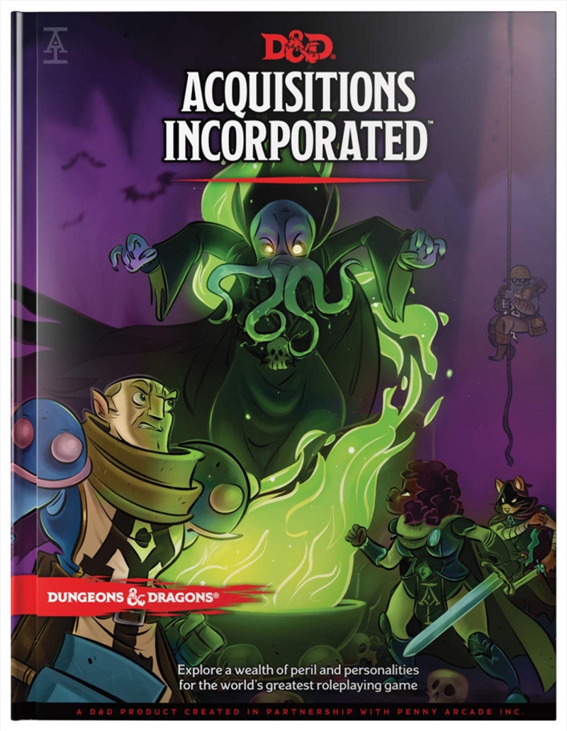 D&D Dungeons & Dragons Acquisitions Incorporated Hardcover/Product Detail/RPG Games