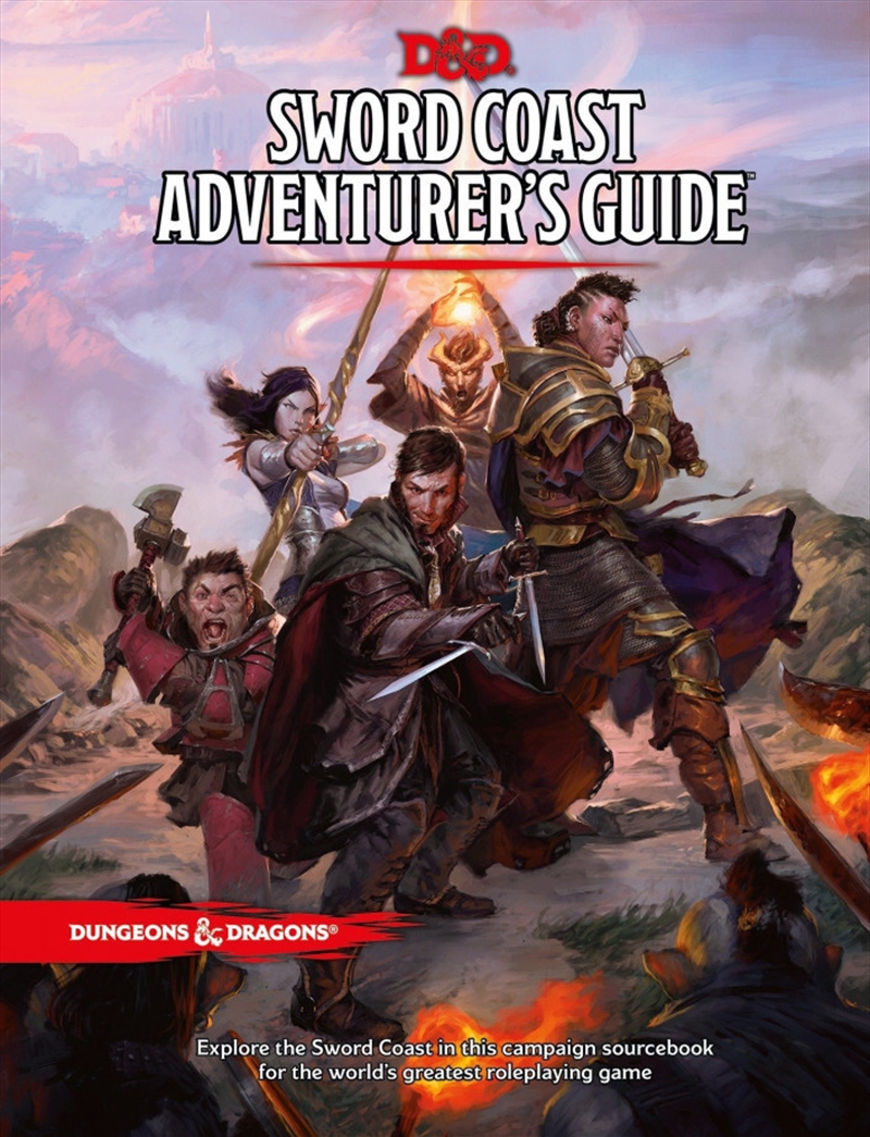 D&D Dungeons & Dragons Sword Coast Adventurers Guide Hardcover/Product Detail/RPG Games