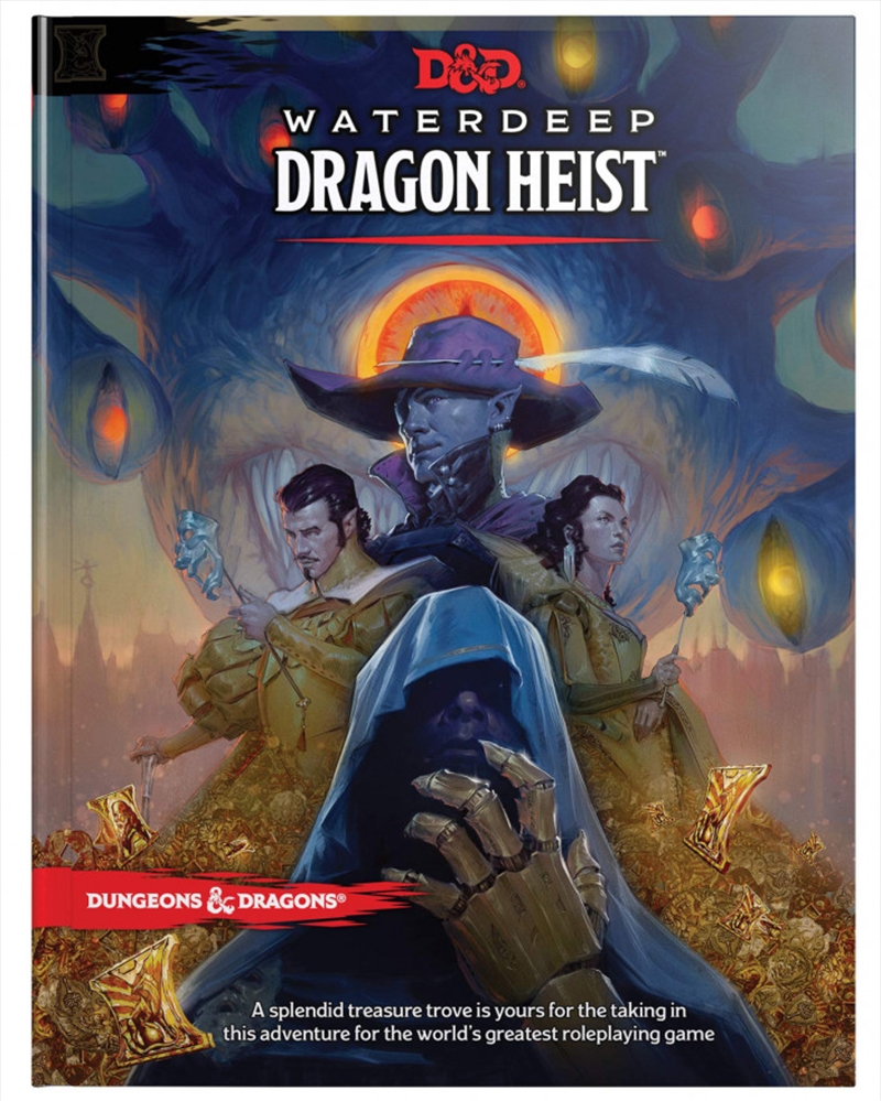 D&D Dungeons & Dragons Waterdeep Dragon Heist Hardcover/Product Detail/RPG Games